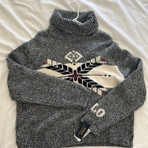 Polo Ralph Lauren Turtleneck Wool Blend Sweater
